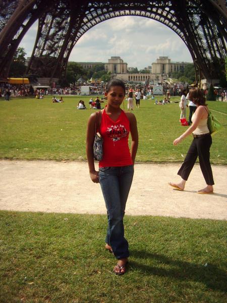 moi a la tour eiffel